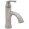 Product Image of Wellton Spot Resist Single Handle Centerset  Bathroom Faucet (Brushed Nickel)
