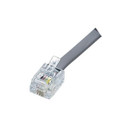 6-Position 4-Contact, RJ-11 CAT 5e Modular Plug (Box of 25)