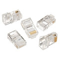 Product Image of 8-Position 8-Contact RJ-45 CAT 5e Modular Plug (Box of 25)