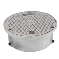 Product Image of 6-1/2" Adjustable Access Cover Set w/ Screw Connection, Tenzalloy