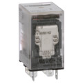 Product Image of Miniature Plug In Relay, 15A, 2 poles, Pilot Light (24V)