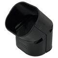 Product Image of 2.75" 45-Degree Slimduct Vertical Elbow (Black)