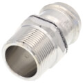 1-1/4" ProPress 304 Stainless Male Adapter w/ FKM Seal (P x MNPT)