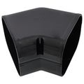 Product Image of 3.75" 45-Degree Slimduct Flat Elbow (Black)