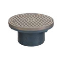 Product Image of 2" MIP On-Grade Adjustable Cleanout, ABS, Nickel Bronze