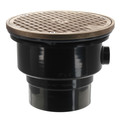Product Image of 3" Solvent Weld On-Grade Adjustable Cleanout, ABS, Nickel Bronze