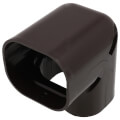 Product Image of 2.75" Slimduct 90° Vertical Elbow (Brown)