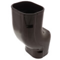 Product Image of 2.75" x 2" Length Slimduct Fixed Offset (Brown)