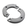 Product Image of 5" GFPVC Sch. 80 Van Stone Split Flange Ring w/ 2 Halves