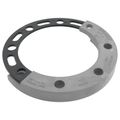 Product Image of 6" GFPVC Sch. 80 Van Stone Split Flange Ring w/ 2 Halves