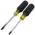 Product Image of Screwdriver Set, 1/4" Slotted and #2 Phillips, Cushion-Grip (2-Piece)