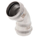 Product Image of 1-1/4" ProPress 304 Stainless 45° Elbow w/ FKM Seal (P x P)