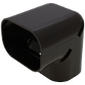 Product Image of 3.75" Slimduct 90° Vertical Elbow (Brown)