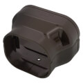 Product Image of 3.75"-2.75" Slimduct Reducer (Brown)