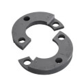 1/2" PVC Sch. 80 Van Stone Split Flange Ring w/ 2 Halves
