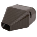 Product Image of 5.5" Slimduct End Fitting (Brown)