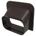 Product Image of 5.5" Slimduct Soffit Inlet (Brown)
