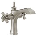 Product Image of Dorval 2 Handle Single Hole Monoblock Bathroom Faucet, 857-SS-DST