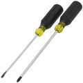 Product Image of Screwdriver Set, 3/16" Slotted and #2 Phillips, Cushion-Grip (2-Piece)