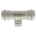 Product Image of 1" x 1" x 1/2" ProPress 304 Stainless Reducing Tee w/ FKM Seal (P x P x FNPT)