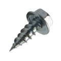 Product Image of PROTECH Sheet Metal Screws w/Drill Chuck - Size 7 x 1/2" - 1/4" Hex Head (1000/Pkg.), 86-11007-MPK