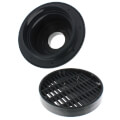 Product Image of 3" PVC FatMax Schedule 40 Large Capacity Floor Drain w/ Cast Iron Strainer