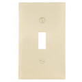 Product Image of 1-Gang Electrical Wall Plate, Toggle Switch (Ivory)