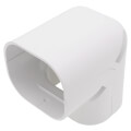 Product Image of 2.75" 90° Slimduct Vertical Elbow (White)