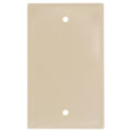 Product Image of 1-Gang No Device Blank Wall Plate, Box Mount (Ivory)