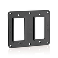 Product Image of 2, GFCI/Decora Receptacle Coverplate (Black)