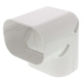 Product Image of 3.75" 90° Slimduct Vertical Elbow (White)