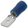 Product Image of Insulated Male Slip-On Solderless Terminal, 16-14 AWG, Tab Size .250 (20 Pack)
