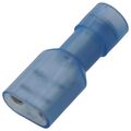 Product Image of Fully Insulated Female Slip-On Solderless Terminal, 16-14 AWG, Tab Size .250 (12 Pack)
