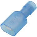 Product Image of Fully Insulated Male Slip-On Solderless Terminal, 16-14 AWG, Tab Size .250 (12 Pack)