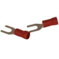 Product Image of Insulated Spade Solderless Terminal, 16-14 AWG, Stud #10 (100 Pack)