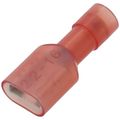 Product Image of Fully Insulated Female Slip-On Solderless Terminal, 22-18 AWG, Tab Size .250 (100 Pack)
