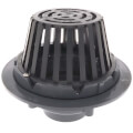 Product Image of 3" PVC Schedule 40 Hub Solvent Weld Roof Drain w/ Polypro Dome Strainer