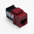 Product Image of Voice Grade Quickport, Jack, 8p8c, Red