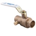 Product Image of LFIS6301 1/2" Full Port Ball and Waste Sweat Ball Valve (Lead Free)