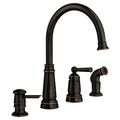 Product Image of Edison One-handle High Arc Kitchen Faucet (Mediterranean Bronze), 87042BRB