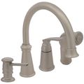 Product Image of Whitmore Spot Resist Single Handle High Arc Kitchen Faucet (Stainless Steel)