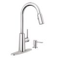 Product Image of Nori One-Handle High Arc Pulldown Kitchen Faucet, 87066 (Chrome)