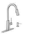 Product Image of Nori 1 Handle High Arc Pulldown Kitchen Faucet, 87066SRS (Spot Resist Stainless)