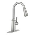 Product Image of Conneaut 1 Handle High Arc Pulldown Kitchen Faucet, 87801SRS (Spot Resist Stainless)