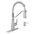 Product Image of Nolia Spot Resist Stainless 1 Handle High Arc Pulldown Kitchen Faucet, 87886SRS