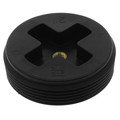 Product Image of 2" Slotted ABS Flush Plug w/ Threaded Brass Insert