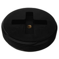 Product Image of 3" Slotted ABS Flush Plug w/ Threaded Brass Insert