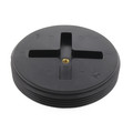 Product Image of 4" Slotted ABS Flush Plug w/ Threaded Brass Insert