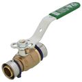 Product Image of 3/4" PureFlow Press Ball Valve (Lead Free)