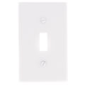 Product Image of 1-Gang Electrical Wall Plate, Toggle Switch (White)